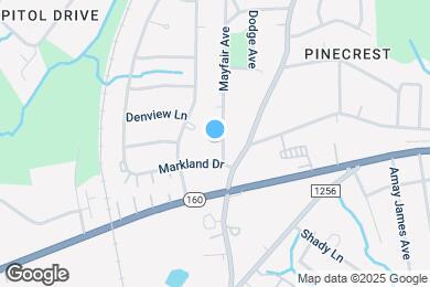 Map image of the property - 2832 Mayfair Ave