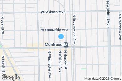 Map image of the property - 4433 N Wolcott Ave