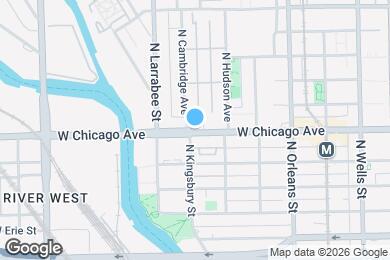 Map image of the property - 468 W Chicago Ave