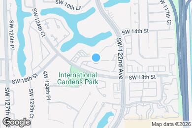 Map image of the property - 12254 SW 16th Ter