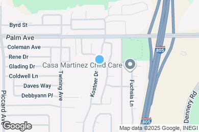 Map image of the property - 829 Kostner Dr