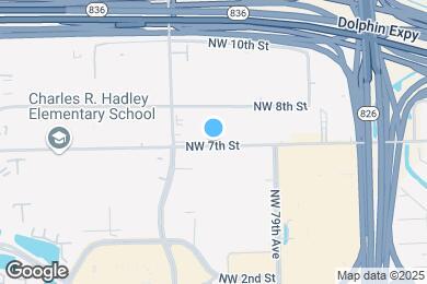 Map image of the property - 8145 NW 7th St