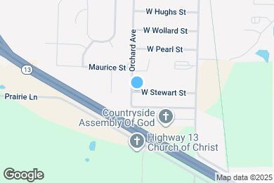 Map image of the property - 919-921 W Stewart St