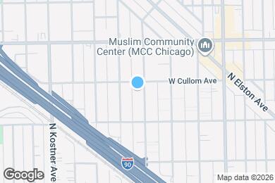 Map image of the property - 4246 N Keeler Ave