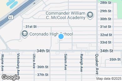 Map image of the property - 4616 33rd St