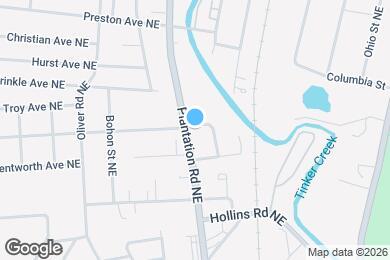 Map image of the property - 3843 Plantation Rd NE