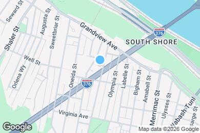 Map image of the property - 152 Hallock St