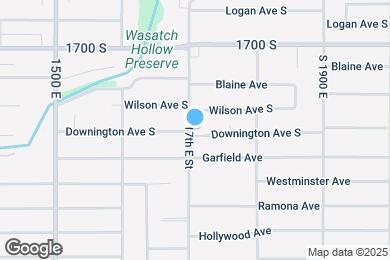 Map image of the property - 1705 E Downington Ave