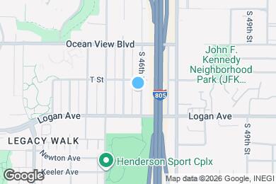 Map image of the property - 730 S 46th St