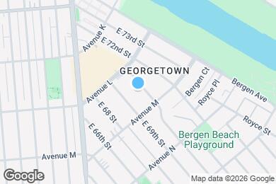 Map image of the property - 1254 E 70th St