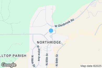 Map image of the property - Glenbrook Apartments