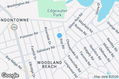 Map image of the property - 1612 Hilltop Rd