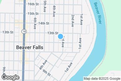 Map image of the property - 1205 3rd Ave