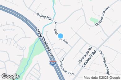 Map image of the property - 10741 Glenluce Ave