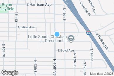 Map image of the property - 1020 N 15th St