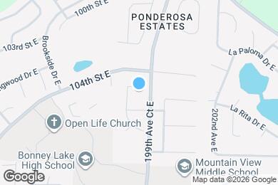 Map image of the property - 19818 104th St Ct E