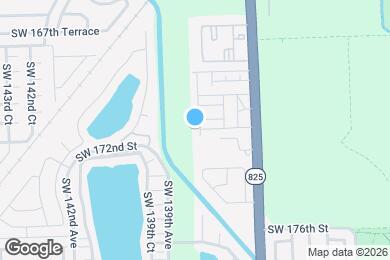 Map image of the property - 17166 SW 138th Ct