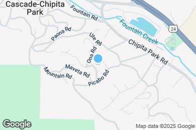 Map image of the property - 9260 Shoshone Rd