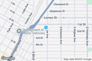 Map image of the property - 195 2nd St