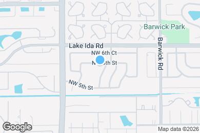Map image of the property - 5028 NW 6th St