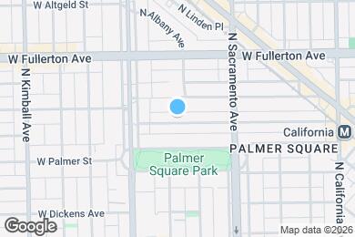 Map image of the property - 3106 W Lyndale St