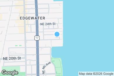 Map image of the property - 615 NE 22nd St