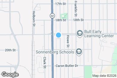 Map image of the property - 1912 Mead St