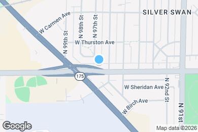 Map image of the property - 9626 W Silver Spring Dr