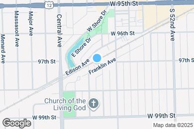 Map image of the property - 5458 Franklin Ave
