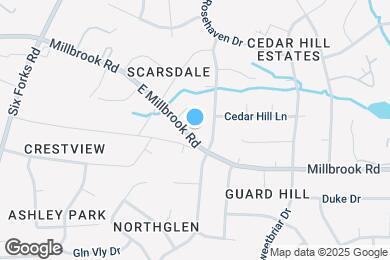 Map image of the property - 341 E Millbrook Rd