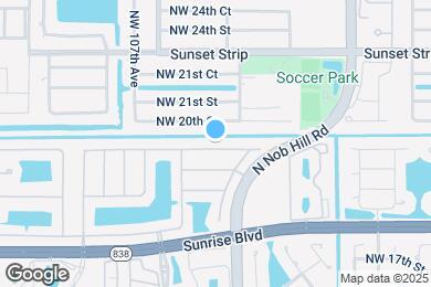 Map image of the property - 10401 NW 18th Dr