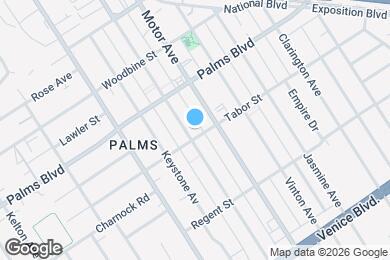 Map image of the property - 3562 Mentone Ave