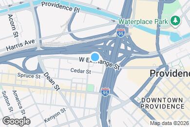 Map image of the property - 200 W Exchange St