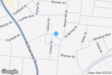 Map image of the property - 107 Walker St