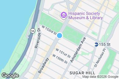 Map image of the property - 3692 Broadway