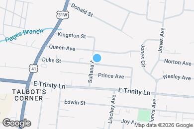 Map image of the property - 312 Duke St