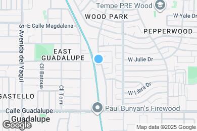 Map image of the property - 6102 S Parkside Dr