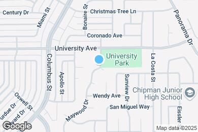 Map image of the property - 2323 Easthills Dr