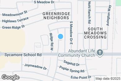 Map image of the property - 7401 Meadow Creek Dr