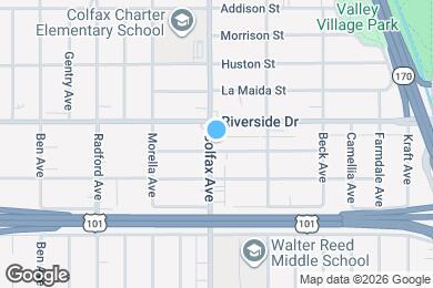 Map image of the property - 11653 Blix St