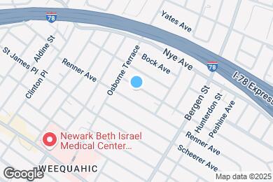 Map image of the property - 212 Custer Ave