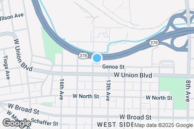Map image of the property - 822 14th Ave