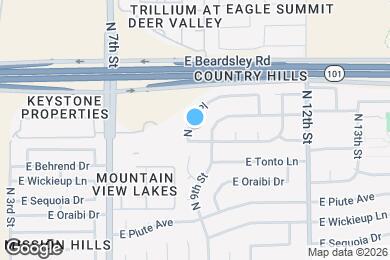 Map image of the property - 19835 N 8th Pl