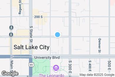 Map image of the property - 230 E 300 S