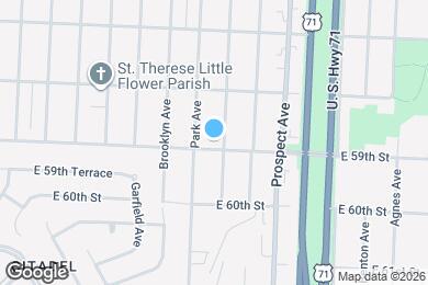 Map image of the property - 2314 E 59th St
