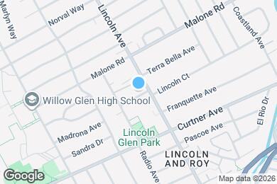 Map image of the property - 1109 Lincoln Ct