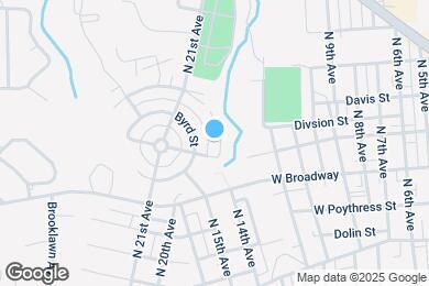 Map image of the property - 203 Woodbine St