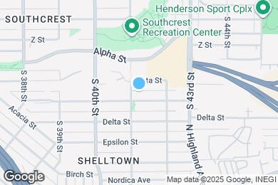 Map image of the property - 4124 Gamma St