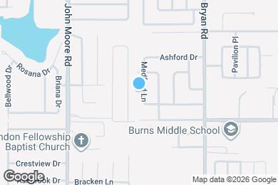 Map image of the property - 2314 Medford Ln