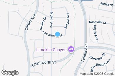 Map image of the property - 19548 Los Alimos St